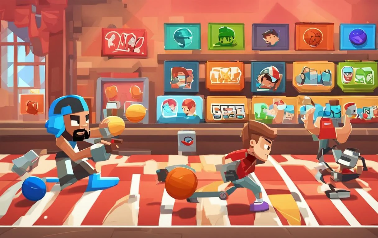 Exciting Features of Dude Theft Wars Mod APK Mini Games