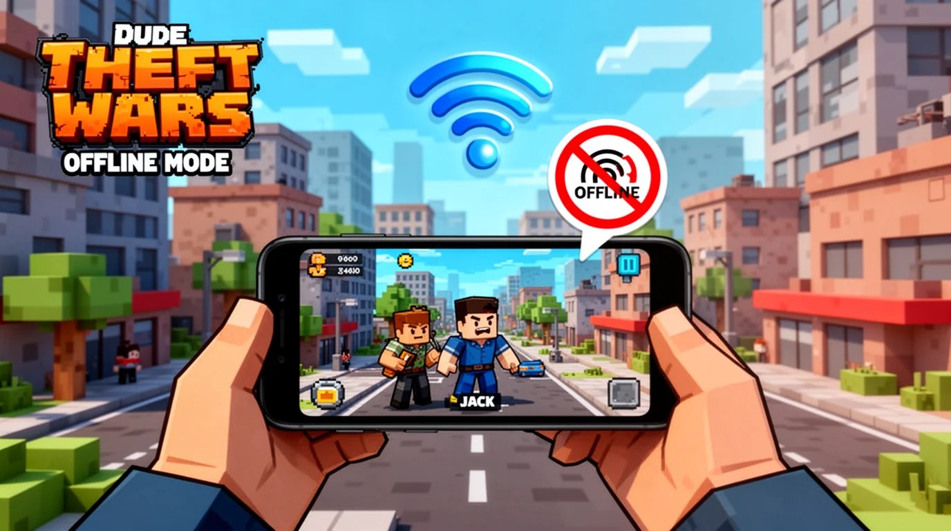 Exciting Features of Dude Theft Wars Mod APK Offline Mod