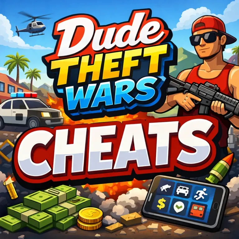Dude Theft Wars Cheats