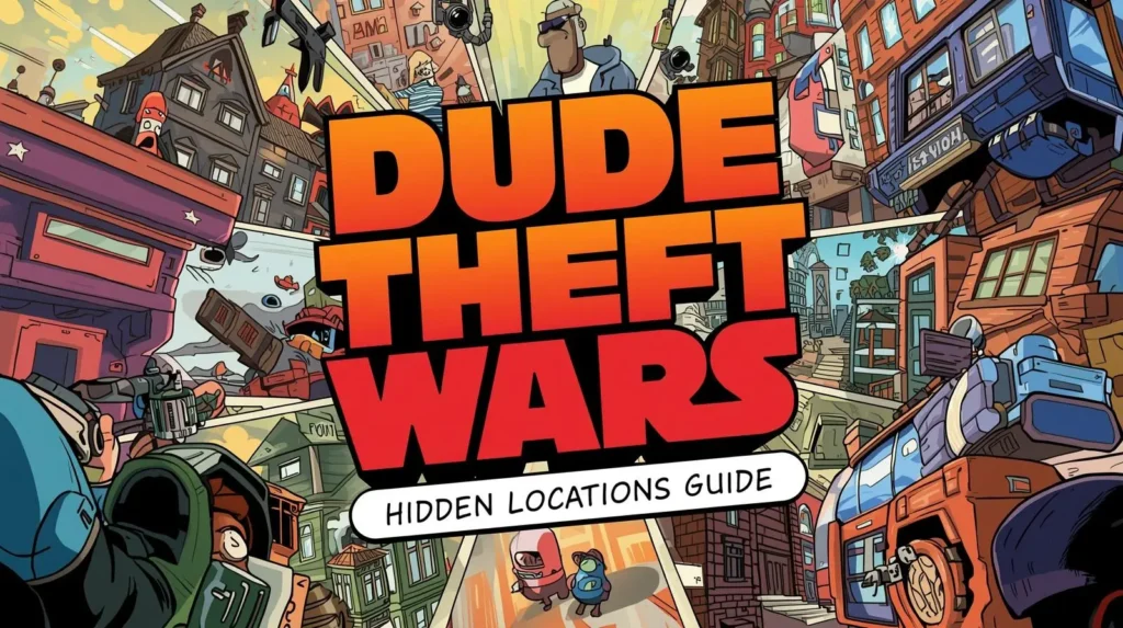 Hidden Locations in Dude Theft Wars