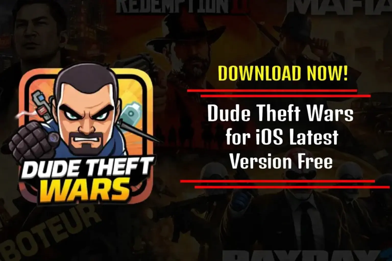 Dude Theft Wars for iOS 2