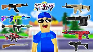 Exciting Features of Dude Theft Wars Mod APK all weapons unlocked